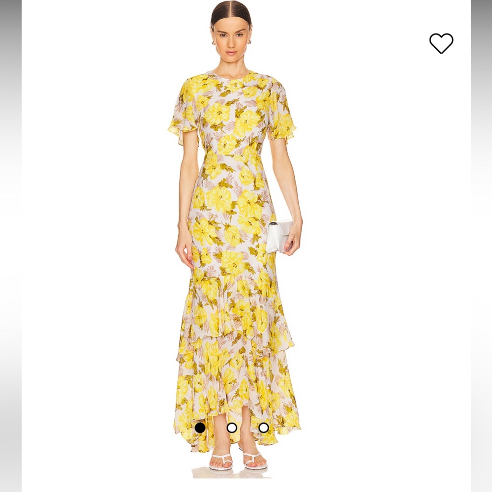 Faithful the Brand Esperanza Maxi Dress Isadora Floral Size Small